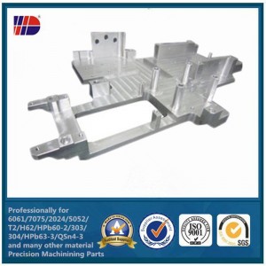 ISO9001 Piezas de aleación de aluminio 6061 de servicio de mecanizado CNC a medida