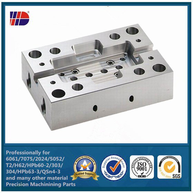 Recambios industriales de cobre amarillo de aluminio modificados para requisitos particulares de la máquina de coser del acero inoxidable