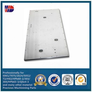 Placa de aluminio de gran tamaño buena Acabado CNC Piezas de mecanizado Servicio de fabricación