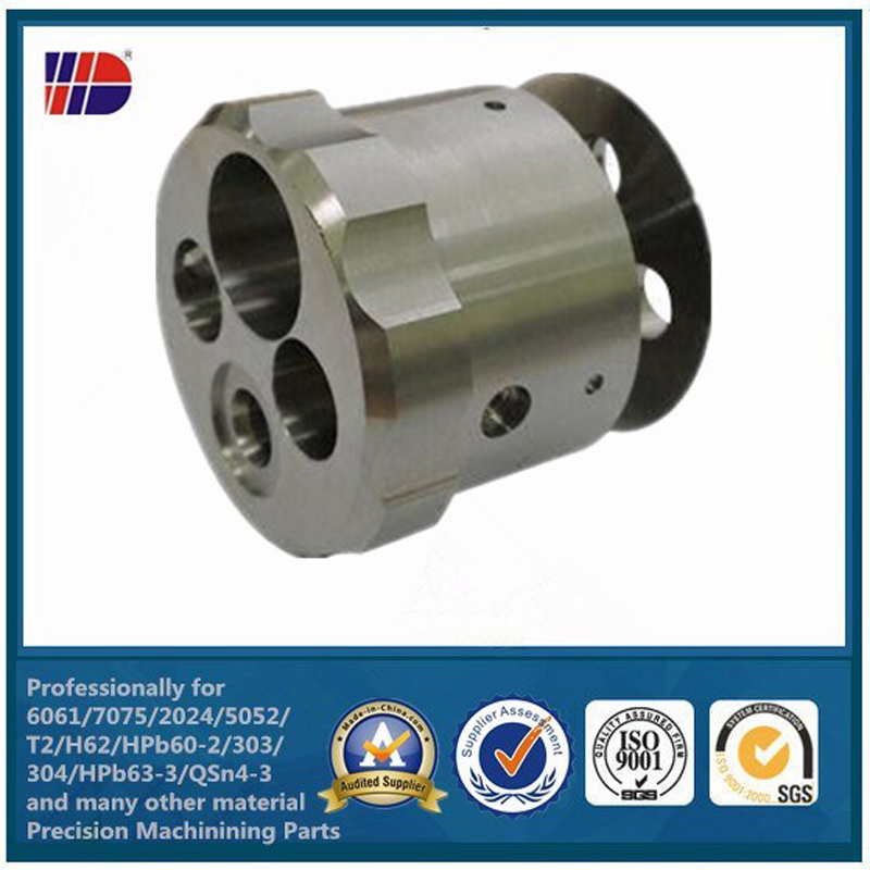 Piezas que trabajan a máquina de la precisión del CNC del aluminio del acero inoxidable del OEM para el cilindro hidráulico